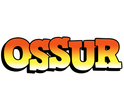 Ossur sunset logo