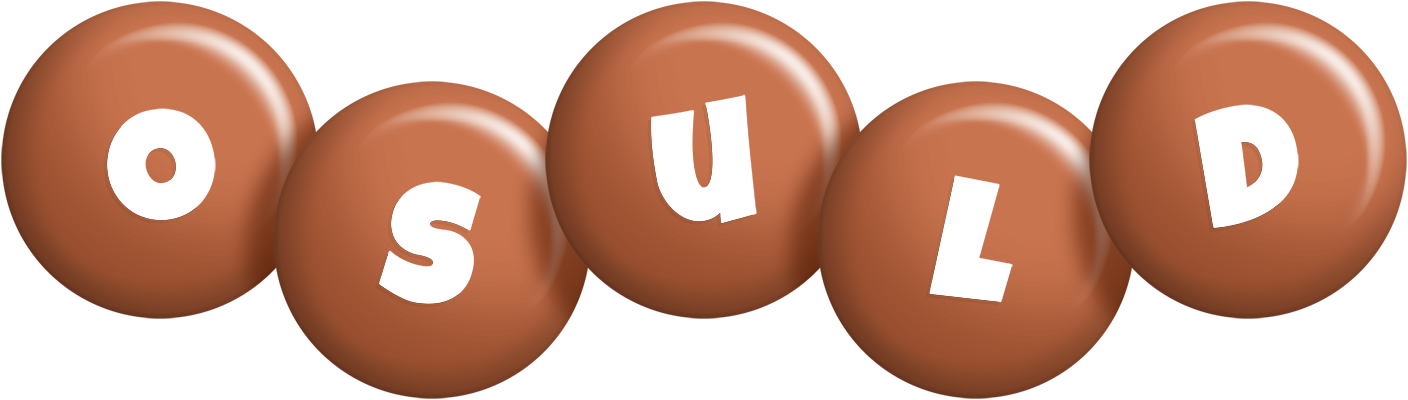 Osuld candy-brown logo