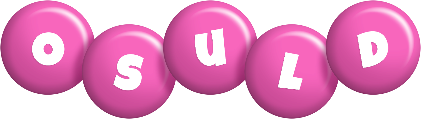 Osuld candy-pink logo