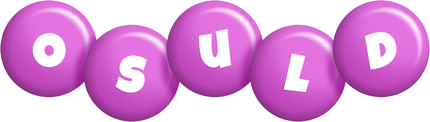 Osuld candy-purple logo