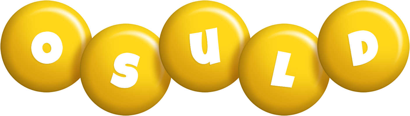 Osuld candy-yellow logo
