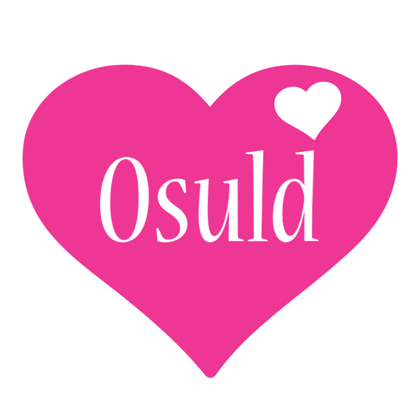 Osuld love-heart logo