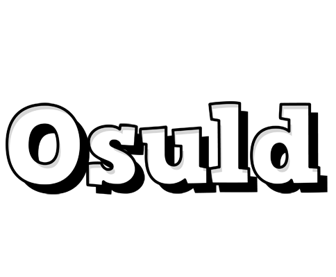 Osuld snowing logo