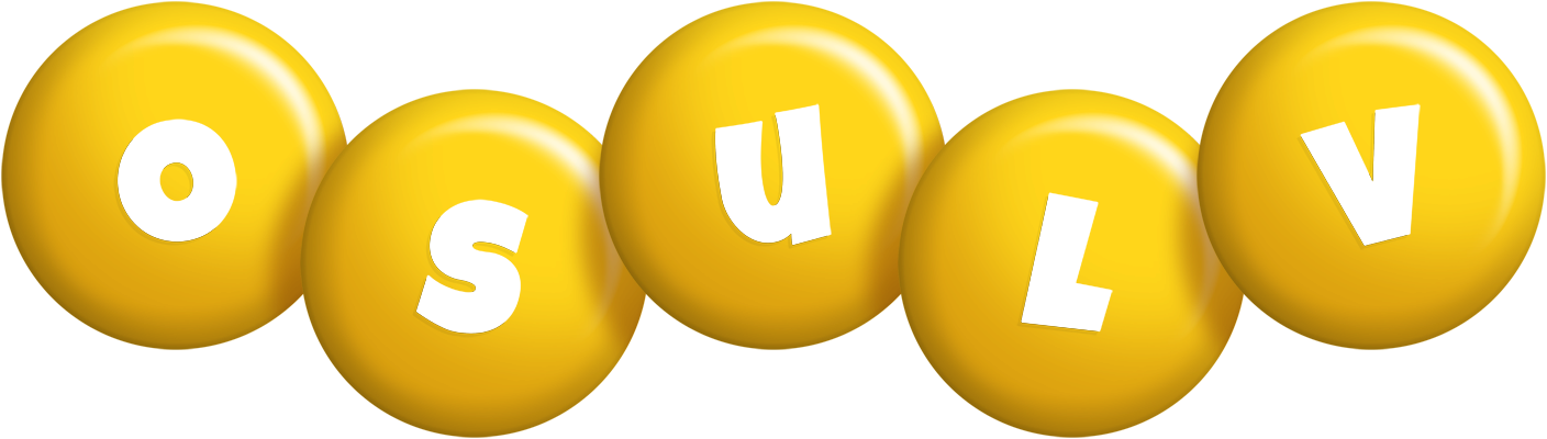 Osulv candy-yellow logo