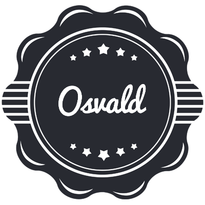 Osvald badge logo