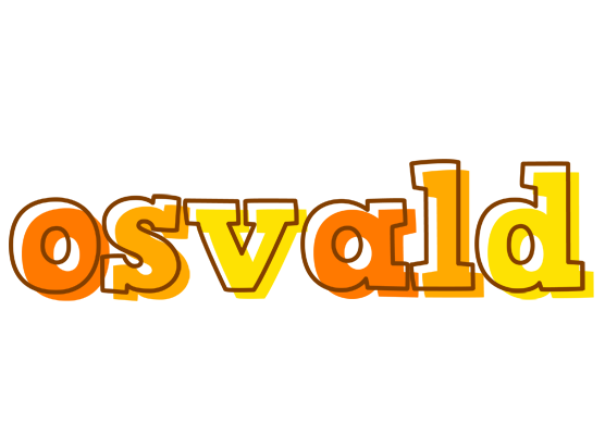 Osvald desert logo
