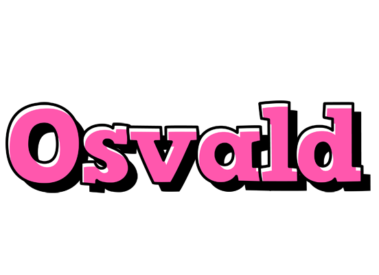Osvald girlish logo