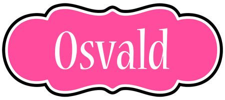 Osvald invitation logo