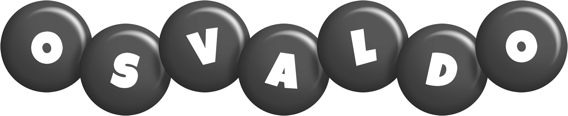 Osvaldo candy-black logo