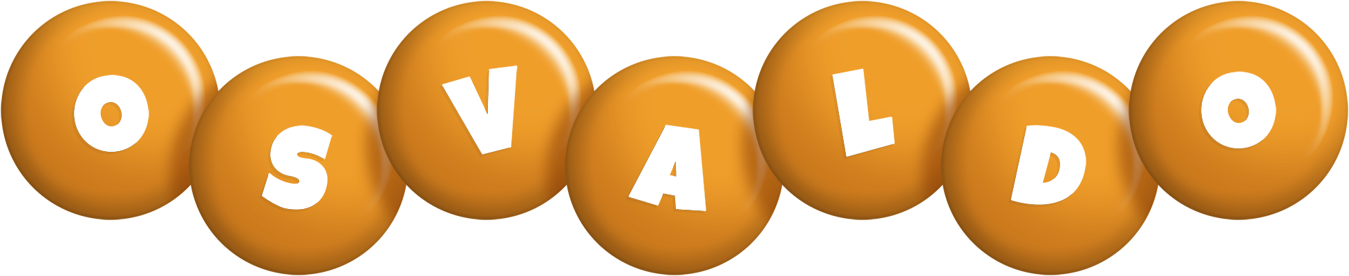 Osvaldo candy-orange logo