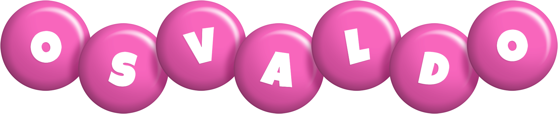 Osvaldo candy-pink logo