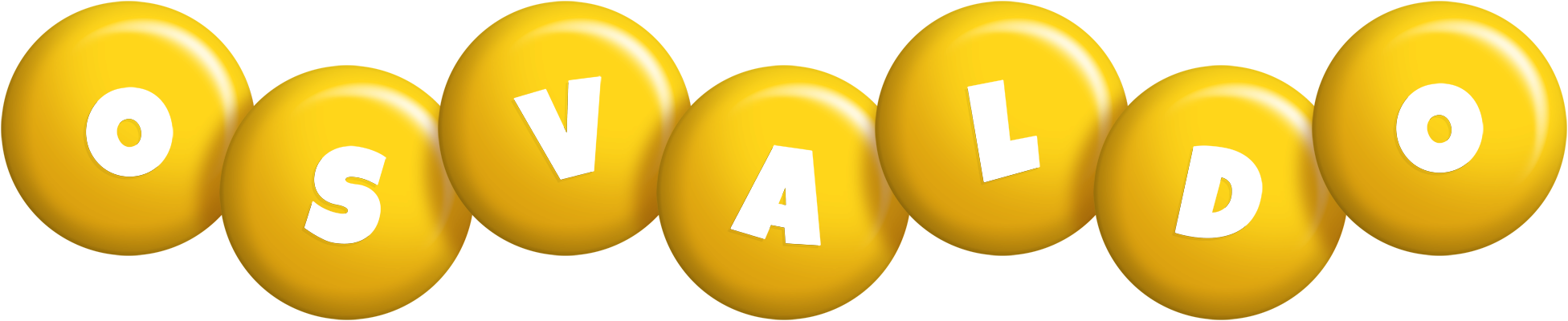Osvaldo candy-yellow logo