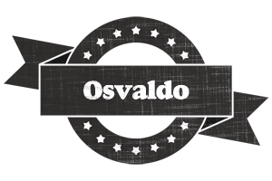 Osvaldo grunge logo