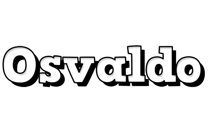 Osvaldo snowing logo