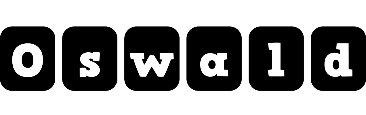 Oswald box logo
