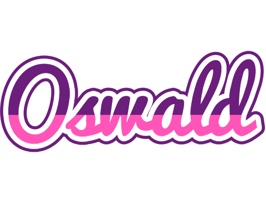 Oswald cheerful logo