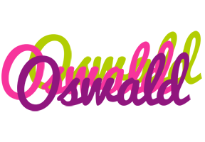 Oswald flowers logo