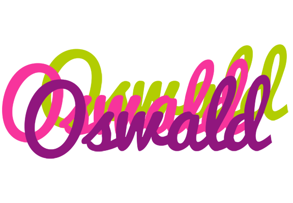 Oswald flowers logo