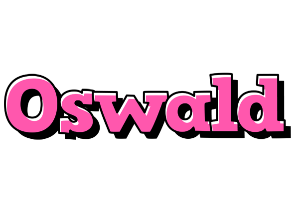 Oswald girlish logo