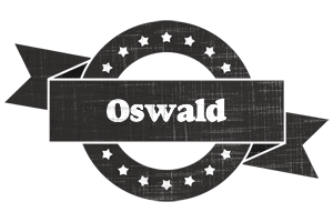 Oswald grunge logo