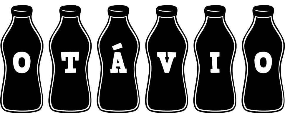 Otávio bottle logo