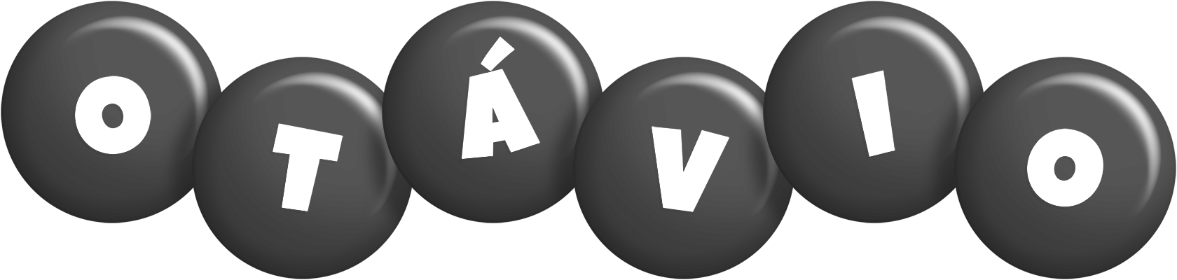 Otávio candy-black logo