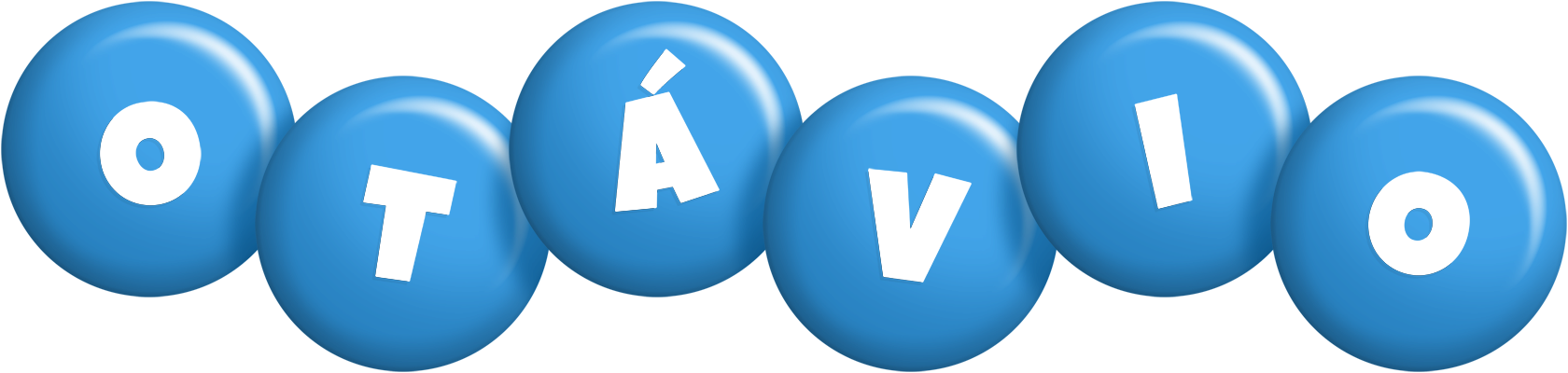 Otávio candy-blue logo