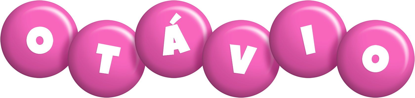 Otávio candy-pink logo
