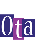 Ota autumn logo