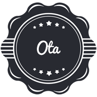 Ota badge logo