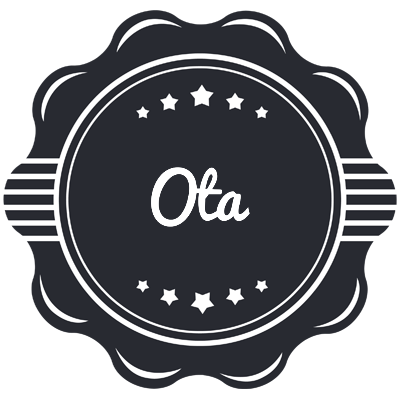 Ota badge logo