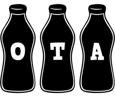 Ota bottle logo