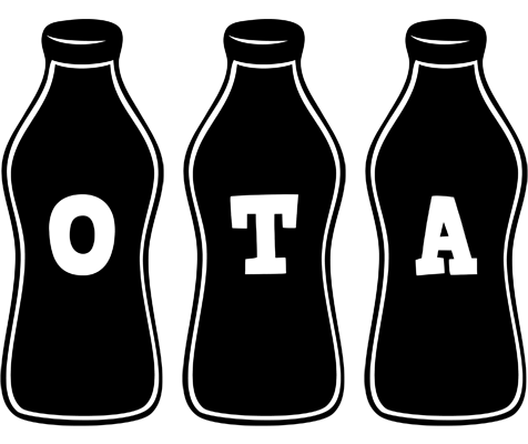 Ota bottle logo