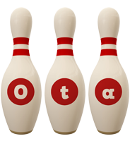 Ota bowling-pin logo