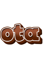 Ota brownie logo