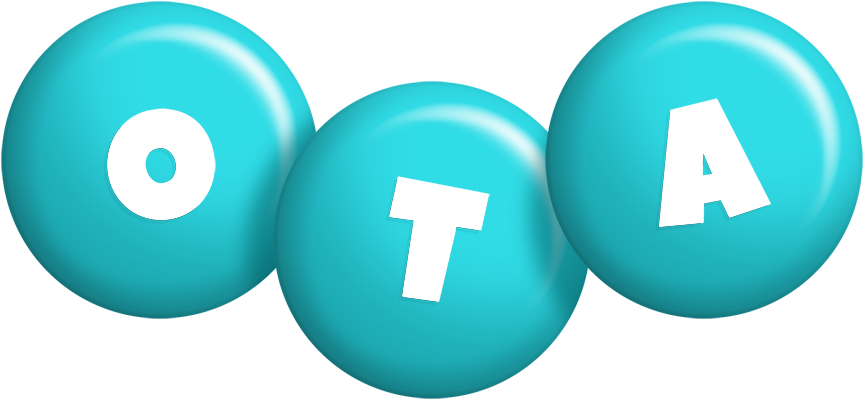 Ota candy-azur logo