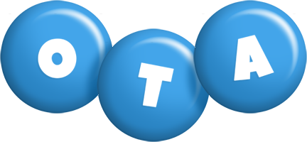 Ota candy-blue logo