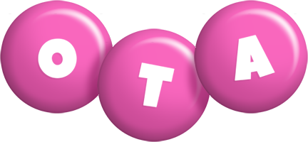 Ota candy-pink logo