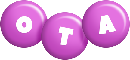 Ota candy-purple logo