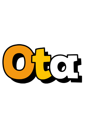 Ota cartoon logo