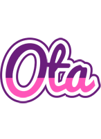 Ota cheerful logo