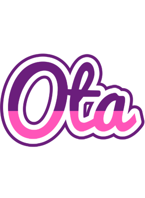 Ota cheerful logo