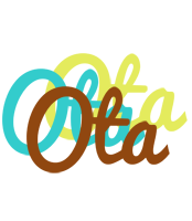 Ota cupcake logo