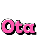 Ota girlish logo