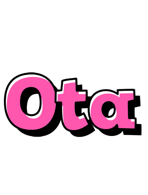 Ota girlish logo