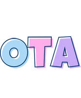 Ota pastel logo