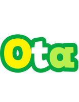 Ota soccer logo