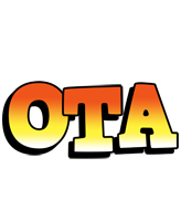 Ota sunset logo