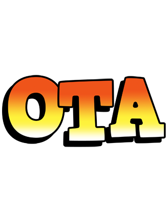 Ota sunset logo
