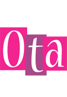 Ota whine logo